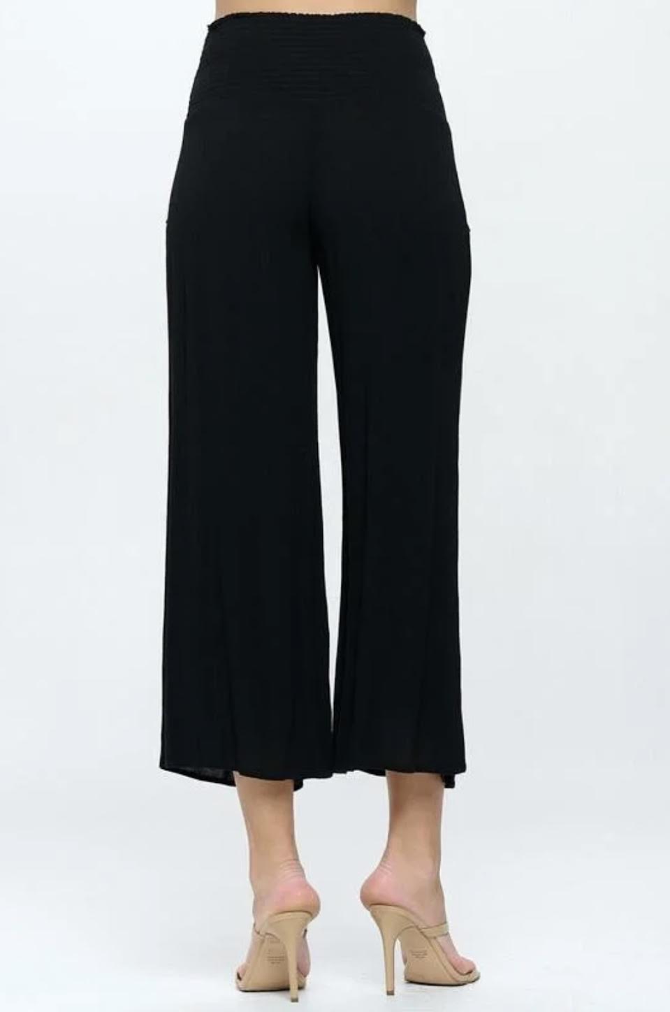 Wide Leg Crop Pants