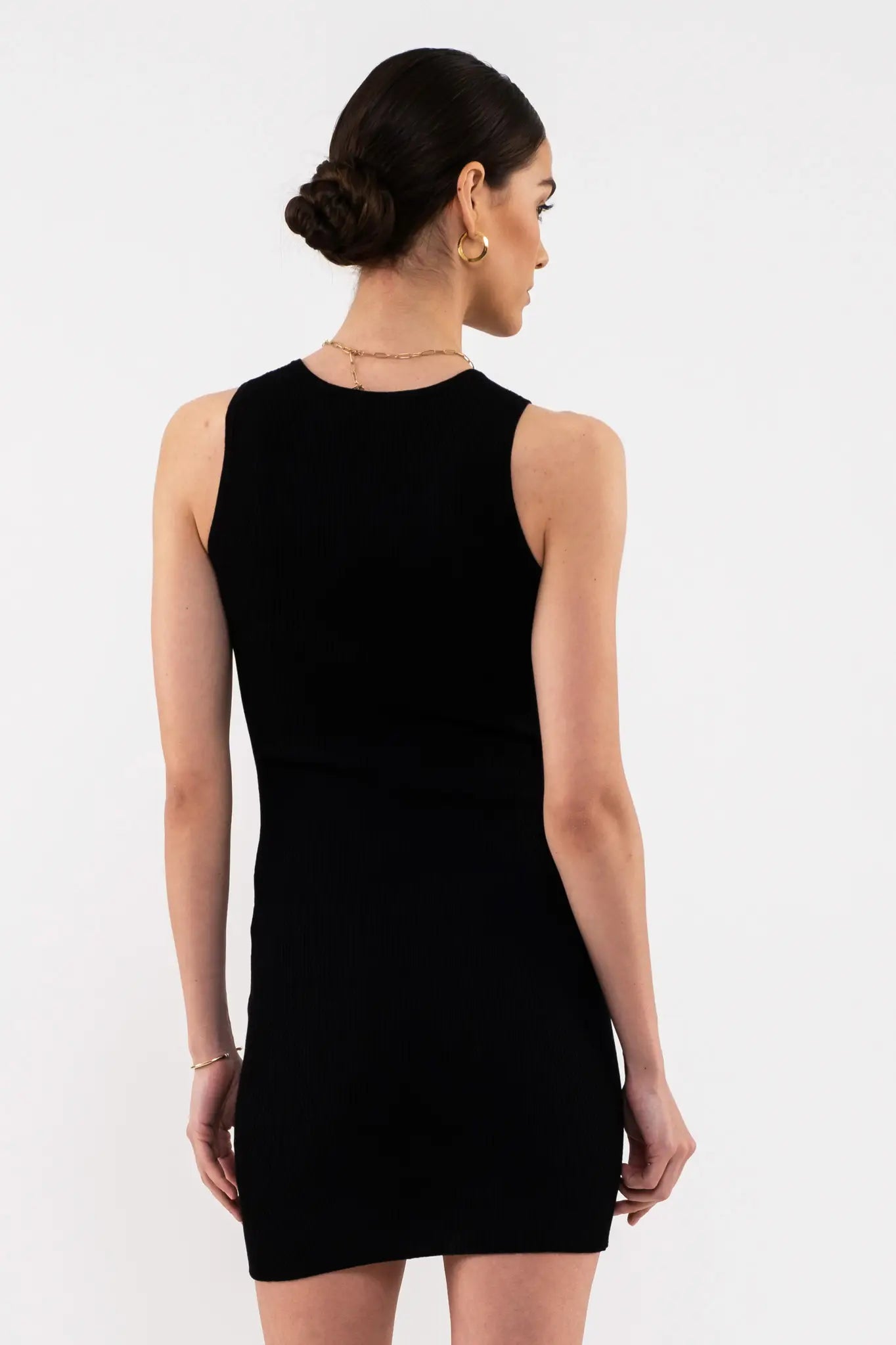 Ribbed Tank Mini Dress