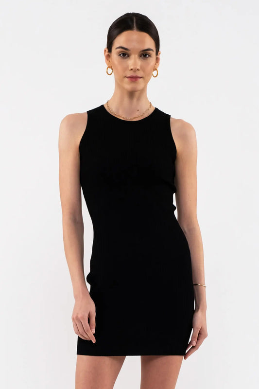 Ribbed Tank Mini Dress